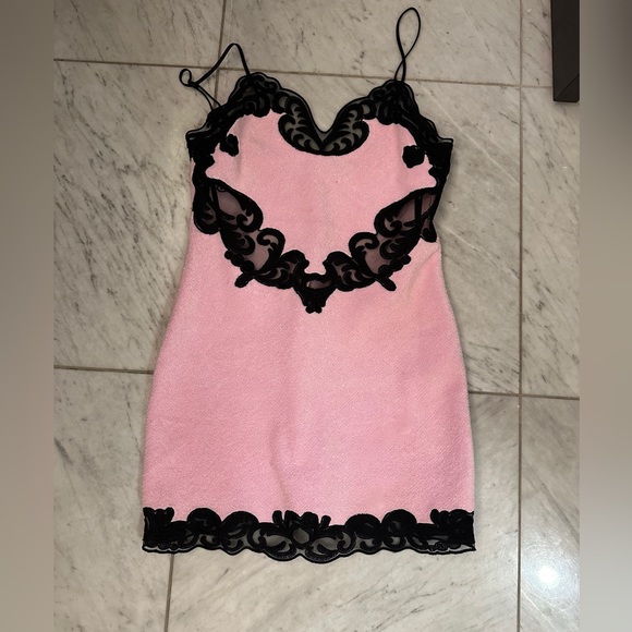 Alexander Wang lace-trimmed terry-cloth minidress - Picture 6 of 8